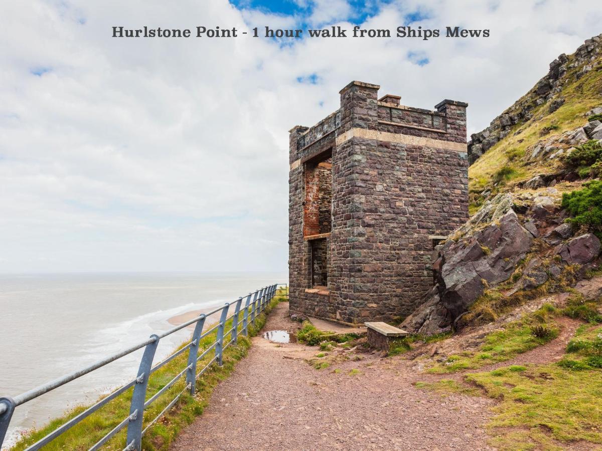 Ferienwohnung Ships Mews Porlock Exterior foto